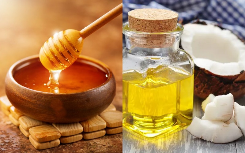 Mật ong và dầu dừa hỗ trợ trị viêm lợi hiệu quả