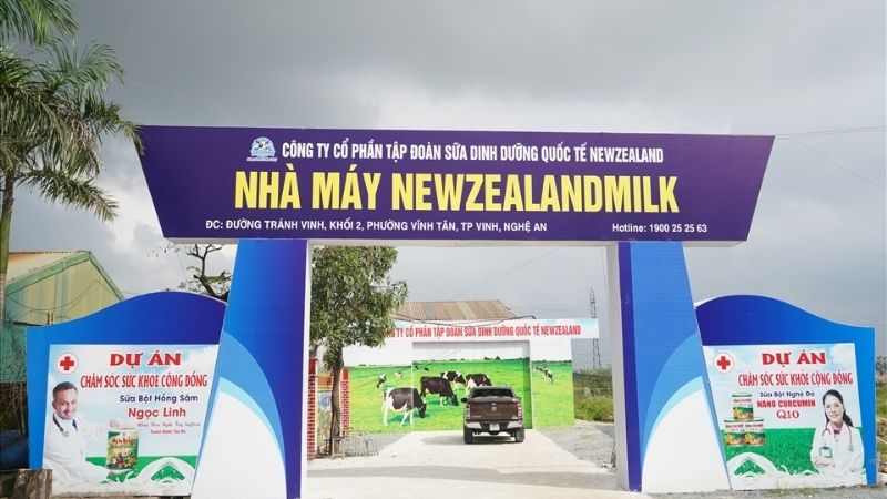 Nhà máy sữa New Zealand