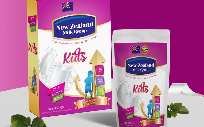 Sữa bột New Zealand Milk Kid dành cho trẻ từ 3 tuổi trở lên