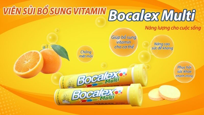 Viên sủi vitamin C Bocalex