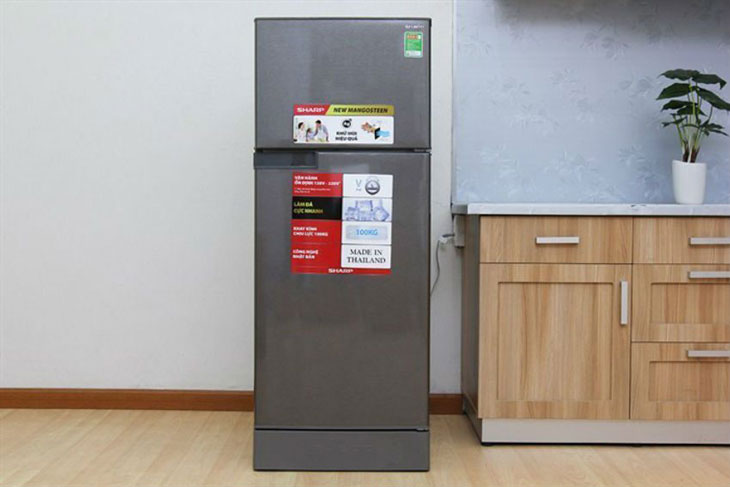 Tủ lạnh Sharp Inverter 165 lít SJ-X196E-DSS Tủ lạnh Sharp Inverter 165 lít SJ-X196E-DSS