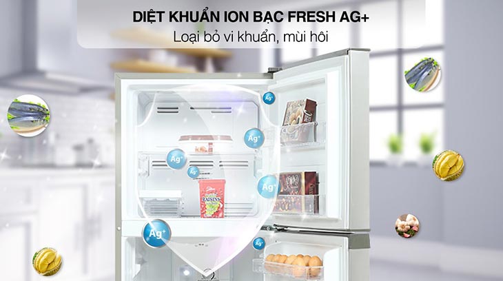 Công nghệ diệt khuẩn Ion bạc Fresh Ag+ giữ lại hương vị tươi ngon