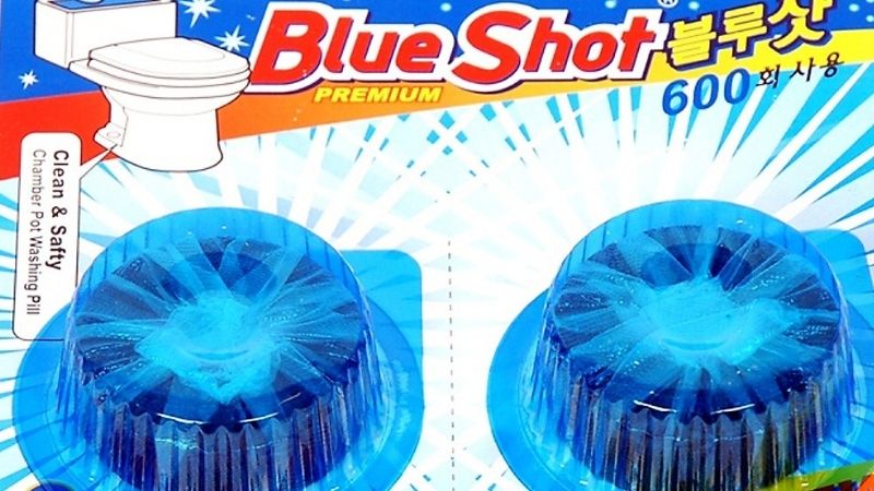 Viên tẩy bồn cầu Blue Shot được nhập khẩu trực tiếp tại Hàn Quốc
