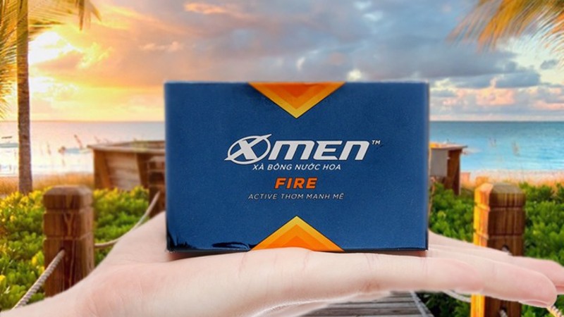 Xà bông nước hoa X-Men Fire Active thơm mạnh mẽ