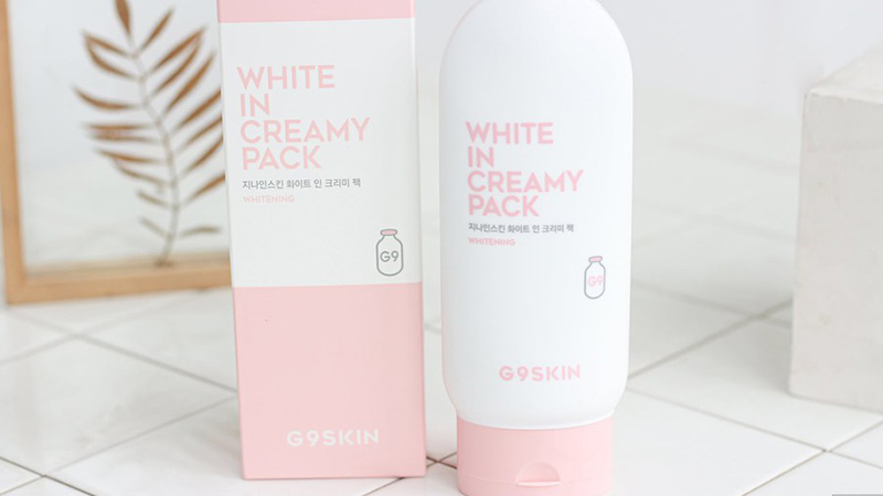 Kem dưỡng G9 Skin White In Creamy Pack Whitening​