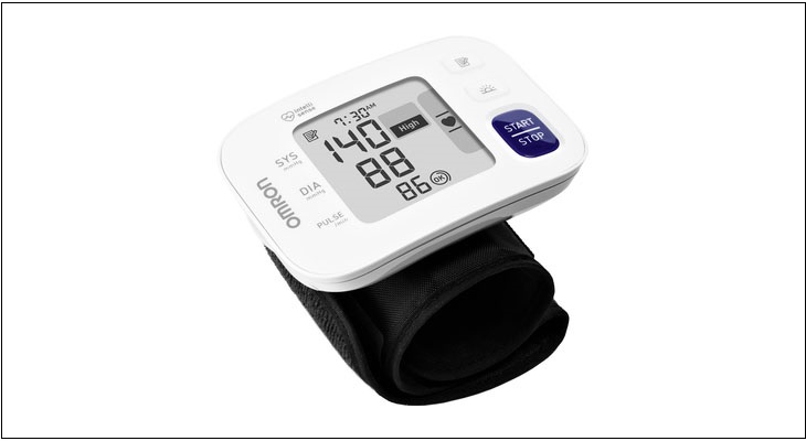 Wrist blood pressure monitor