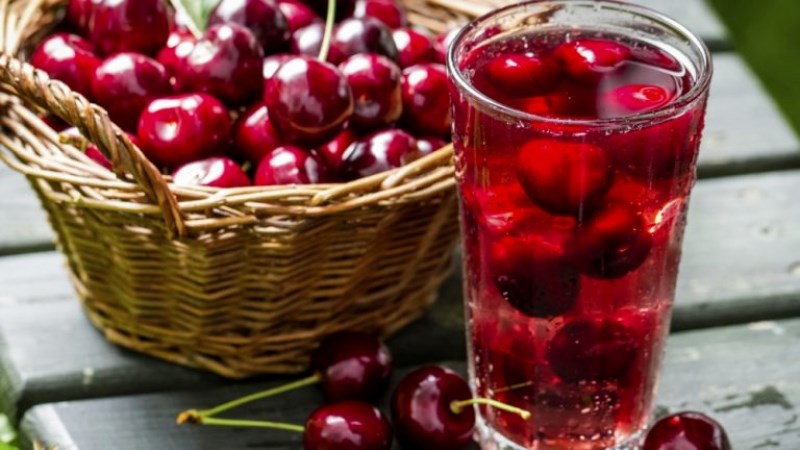 Ủ cherry với rượu