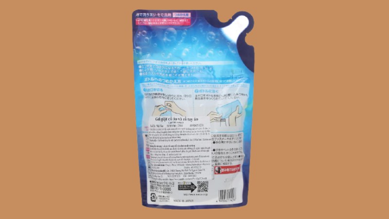 Nước tẩy Welco được thiết kế dạng túi với khối lượng 280ml Nước tẩy Welco được thiết kế dạng túi với khối lượng 280ml