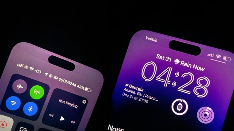 Những người dùng iPhone 14 Pro series gặp lỗi sọc màn hình có thể được sửa lỗi qua bản cập nhật iOS 16.3 mới nhất. Nguồn: MacRumors.