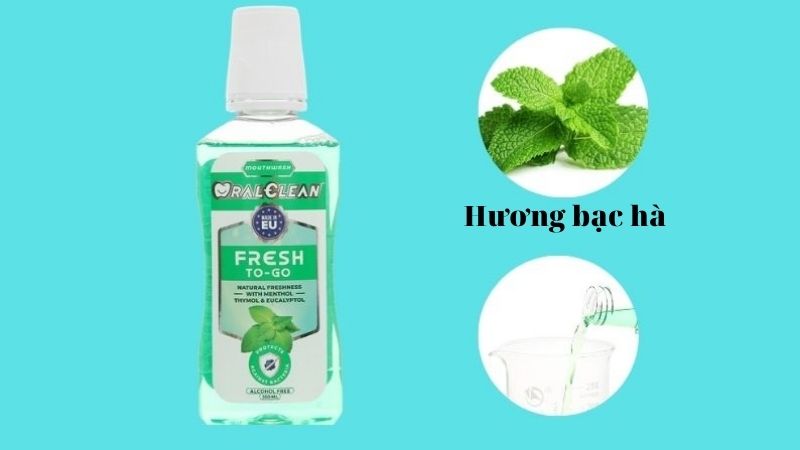 Nước súc miệng Oral Clean Fresh To Go