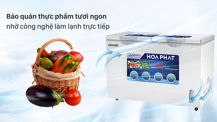 Bảo quản thực phẩm hiệu quả nhờ công nghệ làm lạnh trực tiếp