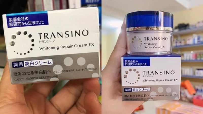 Kem Dưỡng Trắng Giảm Nám Transino Whitening Repair Cream