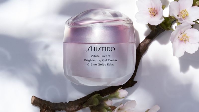 Shiseido White Lucent Brightening Gel Cream giúp da trắng sáng