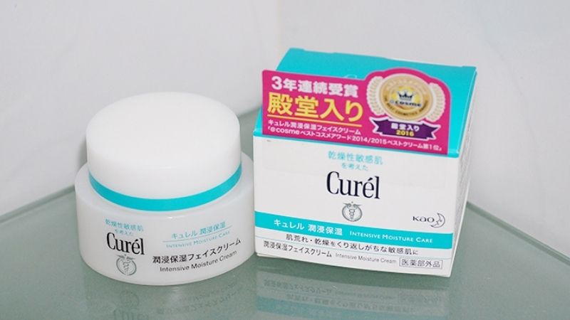 Kao Curel Whitening Care Moisture Facial Cream tái tạo da từ sâu bên trong