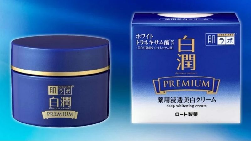 Hada Labo Shirojyun Medicated Whitening Cream dưỡng da sáng mịn