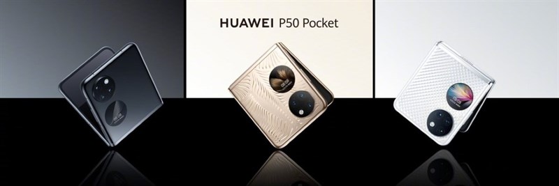 Huawei P50 Pocket đi kèm với màn hình gập không khe hở và chip SD888