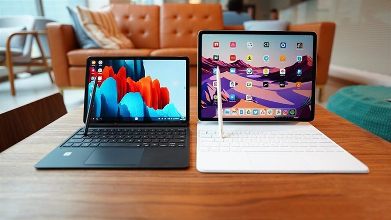 iPad Pro 2021 và Galaxy Tab S7