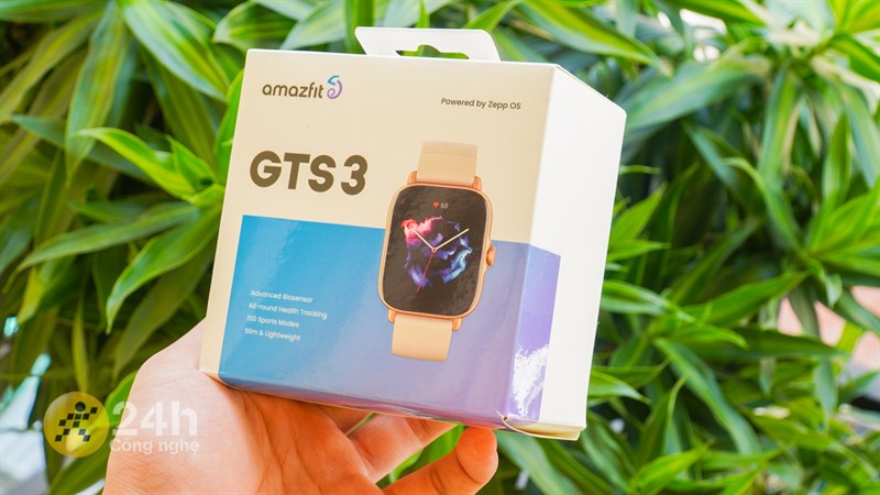 Trên tay Amazfit GTS 3 chính hãng Trên tay Amazfit GTS 3 chính hãng