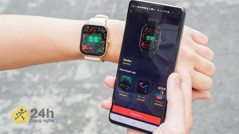 Trên tay Amazfit GTS 3 chính hãng Trên tay Amazfit GTS 3 chính hãng