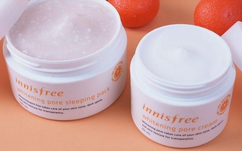 Kết cấu của Innisfree Whitening Pore Cream