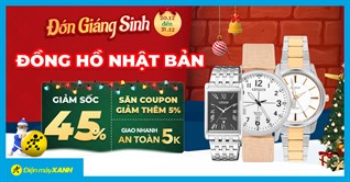 Top 9 Đồng hồ thương hiệu Nhật nổi tiếng, giảm SỐC 45%, đáng mua nhất Điện máy XANH