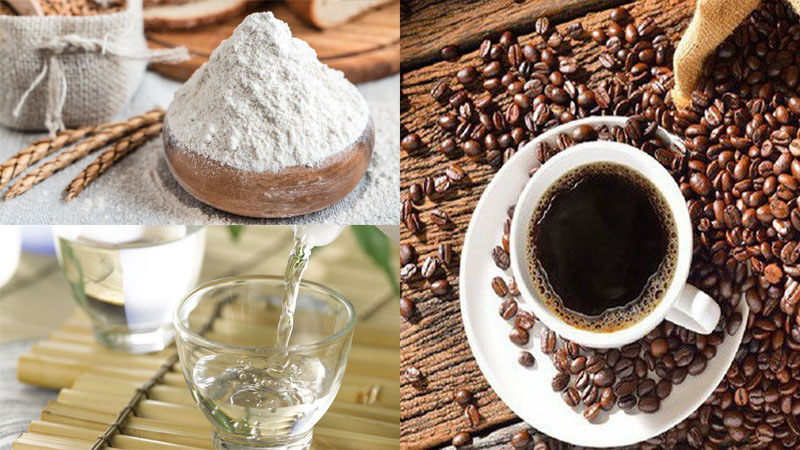 Làm nước rửa chén hữu cơ từ bột mì, giấm, cà phê