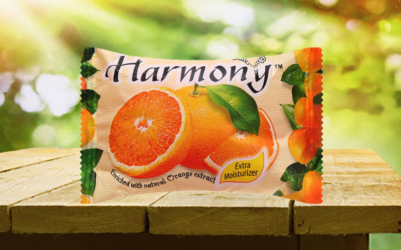 Xà bông trái cây Harmony hương cam