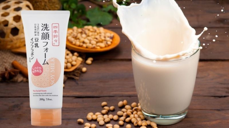 Sữa rửa mặt dưỡng ẩm sữa đậu nành Soy Milk The Facial Foam