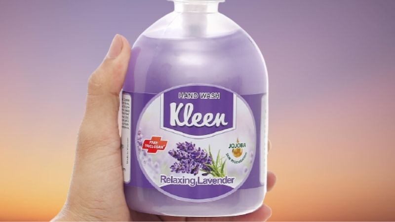 Nước rửa tay Kleen mùi hoa oải hương