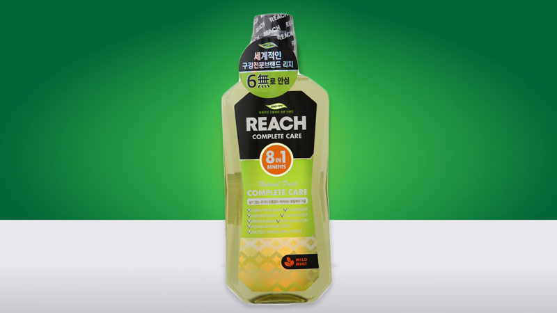 Nước súc miệng REACH có dung tích 760ml