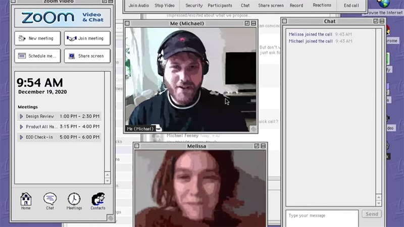 Giao diện ứng dụng Zoom trên MacOS 9
