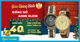 Đồng Hồ Anne Klein sale chạm đỉnh 40%. Đồng hồ xịn - sale cực rẻ. Mua ngay!