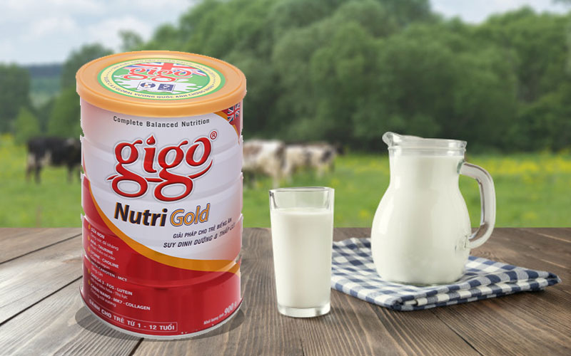 Sữa bột Gigo Nutri Gold lon 900g (1 - 12 tuổi)