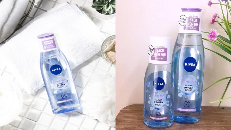 Nước Tẩy Trang Sạch Sâu Ngăn Ngừa Mụn Nivea Micellar Water