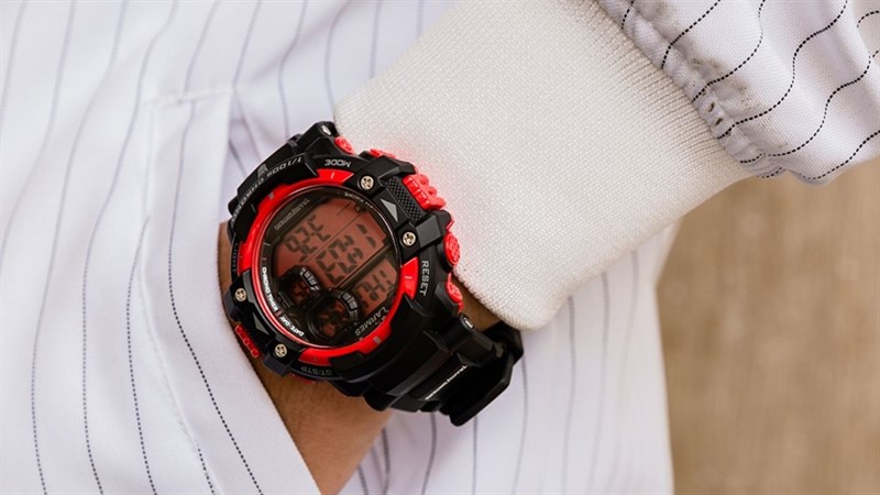 Đồng Hồ Điện Tử Nam Dây Nhựa LARMES LM-TF005.MT41N.411.1NB Đen Đồng Hồ Điện Tử Nam Dây Nhựa LARMES LM-TF005.MT41N.411.1NB Đen