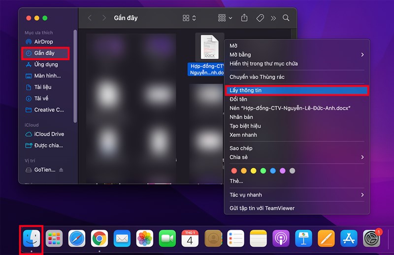 Cách lấy đường dẫn File trên MacBook Cách lấy đường dẫn File trên MacBook
