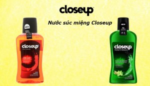 Nước súc miệng Closeup có những loại nào? Công dụng ra sao?