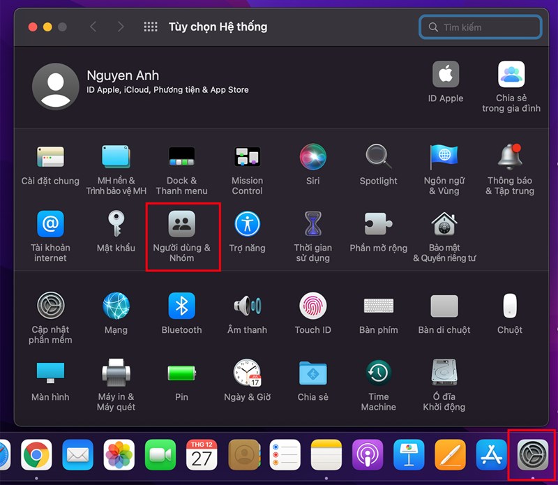 Cách đặt ảnh hoạt hình động làm hình đại diện tài khoản MacBook