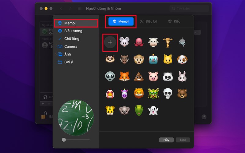 Cách đặt ảnh hoạt hình động làm hình đại diện tài khoản MacBook