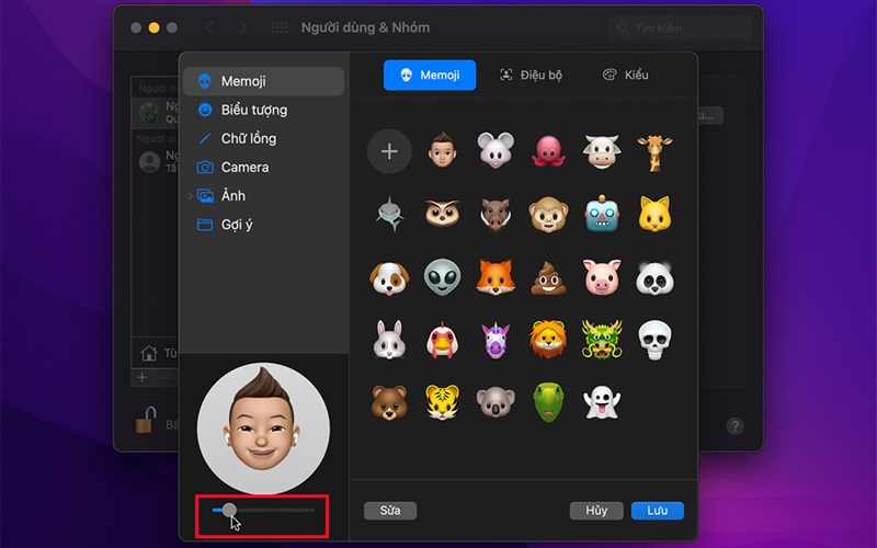 Cách đặt ảnh hoạt hình động làm hình đại diện tài khoản MacBook