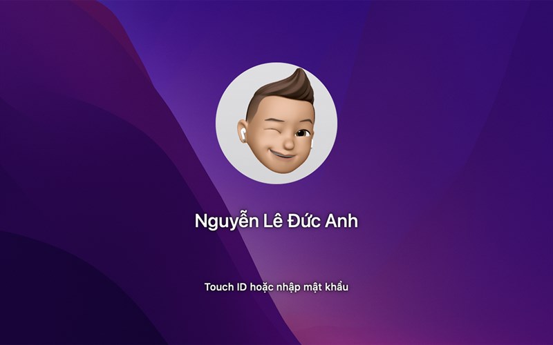 Cách đặt ảnh hoạt hình động làm hình đại diện tài khoản MacBook