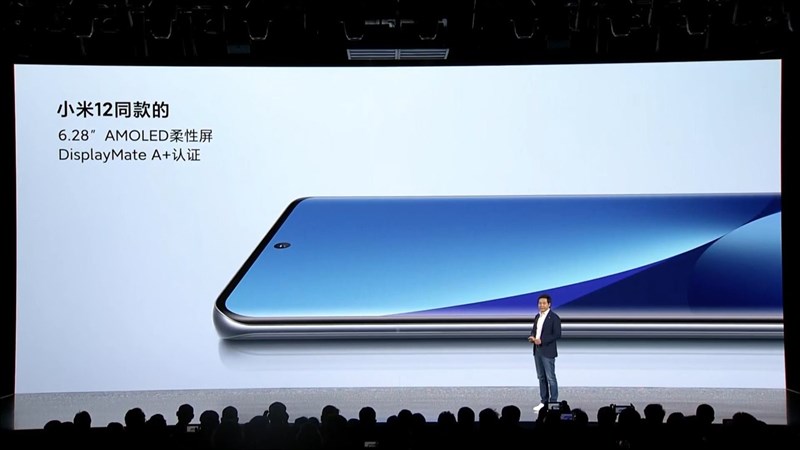 Màn hình AMOLED 6.28 inch của Xiaomi 12X