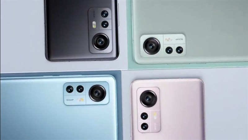 Cụm camera hình chữ nhật của Xiaomi 12X 