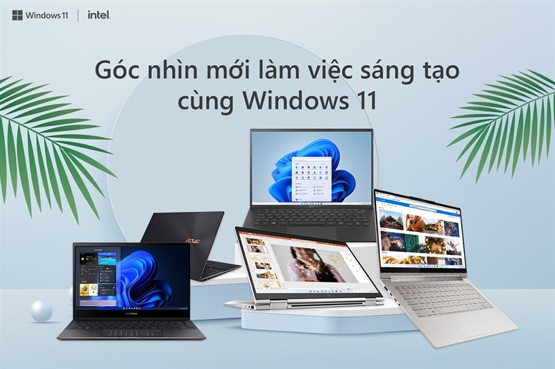 Góc nhìn mới làm việc sáng tạo cùng Windows 11 bản quyền