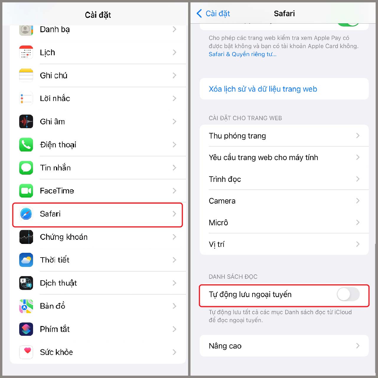 Cách giải phóng dung lượng trên iPhone