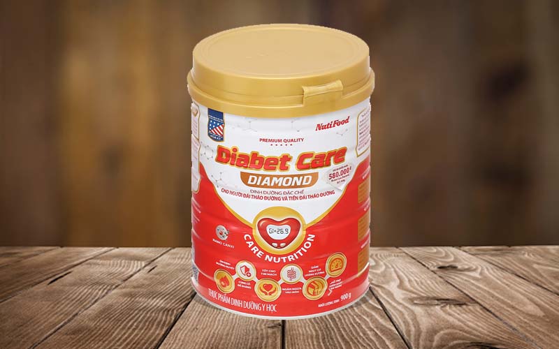 Sữa bột NutiFood Diabet Care Diamond dành cho người tiểu đường