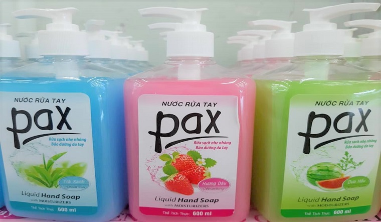 Pax có những loại nước rửa tay nào? Công dụng của từng loại?
