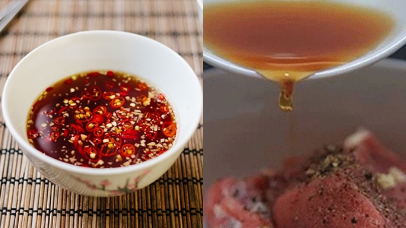 Pha nước chấm và ướp thịt với nước mắm 3 Miền