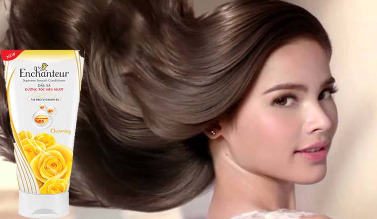 Dầu xả Enchanteur - bí quyết nuôi dưỡng mái tóc mềm mượt tự nhiên