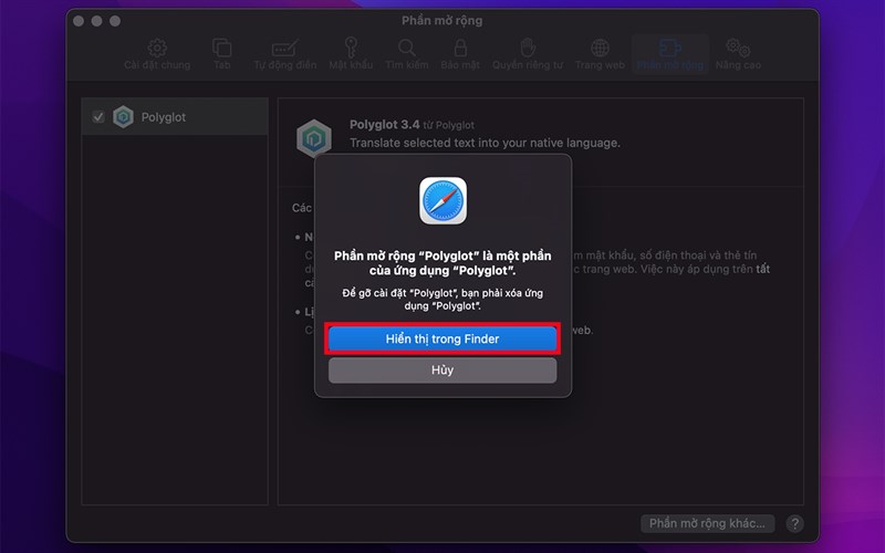 Cách thêm, xoá tiện ích mở rộng Safari trên MacBook Cách thêm, xoá tiện ích mở rộng Safari trên MacBook